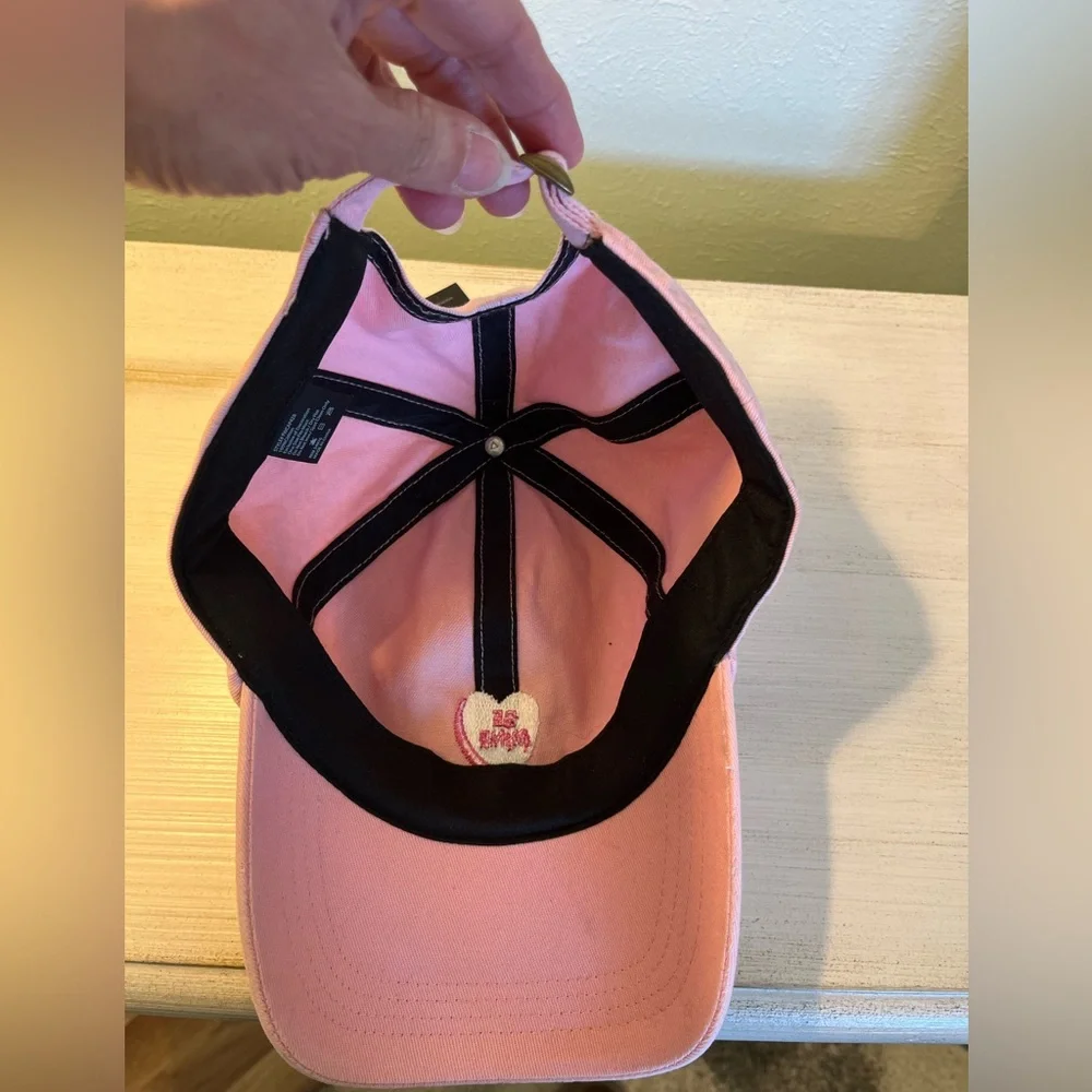 David and Young Pink 'Be Mine' Baseball Cap NWT